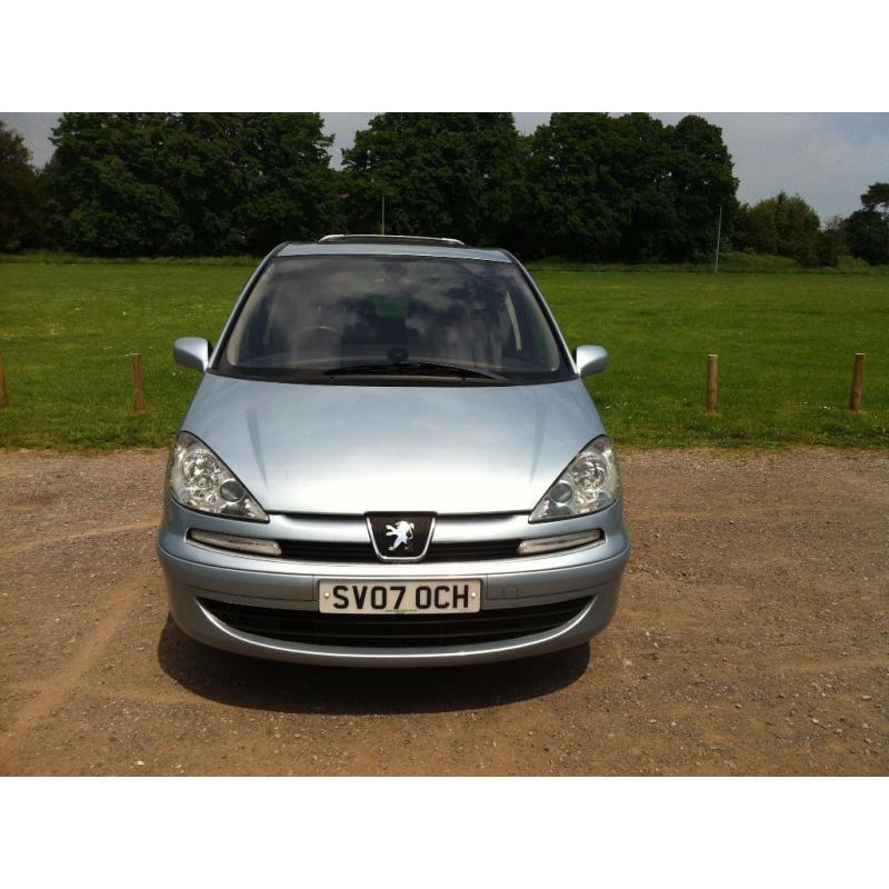 7 seater Diesel Peugeot 807 (2007) Mot Hpi Clear Full service history - P/x welcome