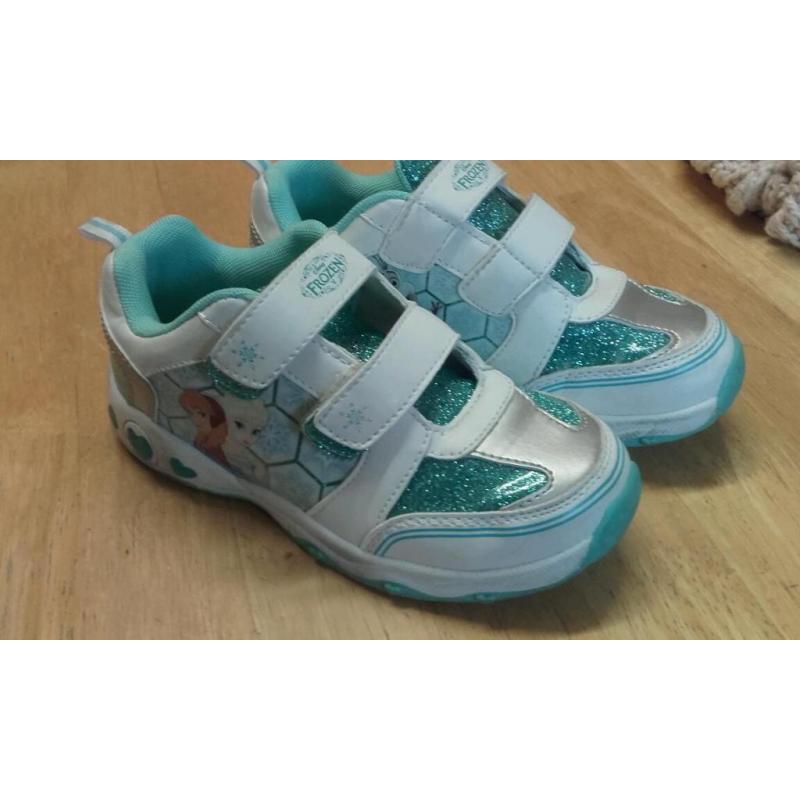 Frozen light up trainers size 13