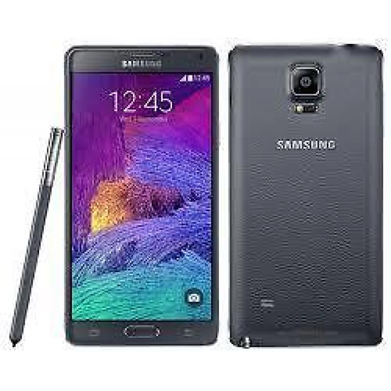 Sim Free Samsung Galaxy Note 4 Black 32GB With Warranty