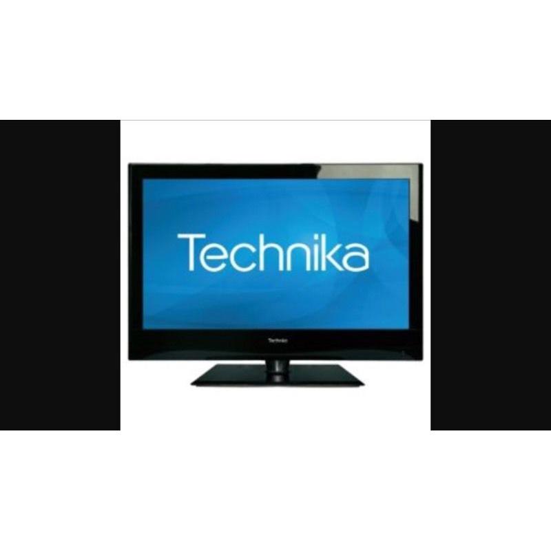 32" TECHNIKA LCD FULL HD 1080P DVB USB BULIT IN FREEVIEW