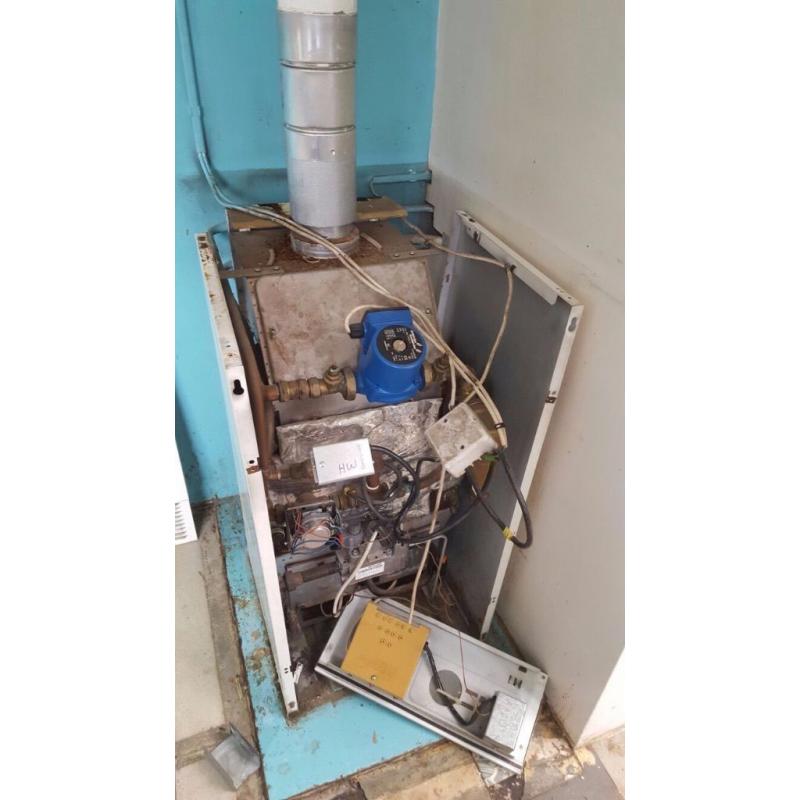 Floor standing Boiler in working condition