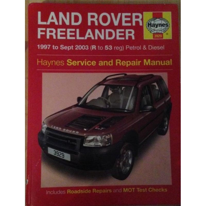 Land Rover FreeLander Service and Repair Manual