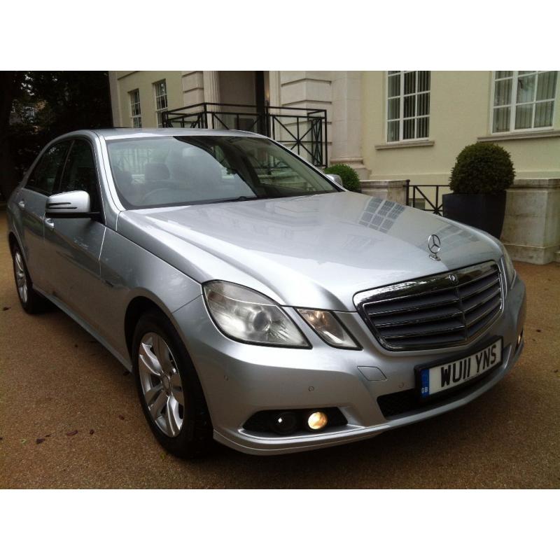 MERCEDES-BENZ E220 CDI BlueEFFICIENCY AUTO 1 PREVIOUS OWNER FROM NEW FULL SERVICE HISTORY P/X