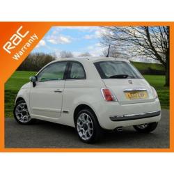 2013 Fiat 500 1.2 Lounge 5 Speed Sunroof Bluetooth Air Con Just 1 Private Owner