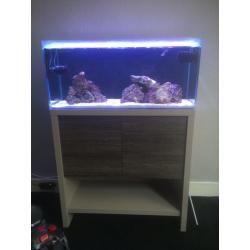 Fluval sea m90 marine aquarium/fish tank for sale