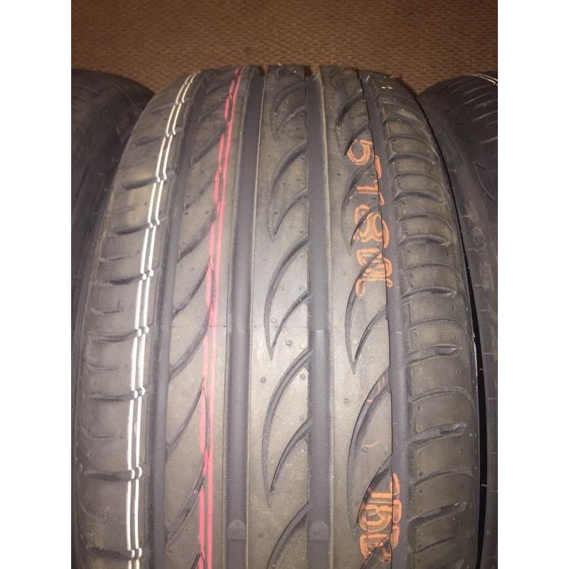 FOUR BRAND BEW PIRELLI TYRES OFFERS CONSIDERED 17inch 17" 205/40/17