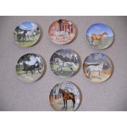 Spode painted plates