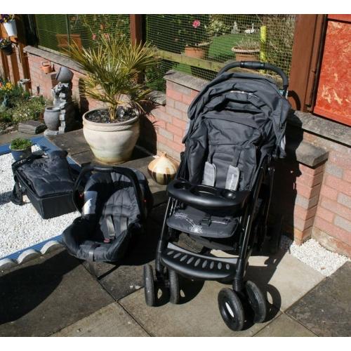 Mothercare Trenton Deluxe Travel System (Charcoal) Birth to 5 years