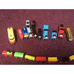 Thomas the Tank Engine and Friends - assorted wooden Trains and Track