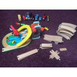 Thomas the Tank Engine and Friends - assorted wooden Trains and Track