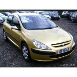Peugeot 307 2.0 HDi LX 5dr SERVICE HISTORY DIESEL