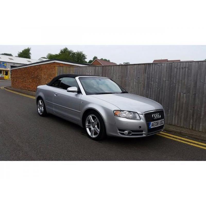 Audi A4 Cabriolet 1.8 T Sport Multitronic 2dr 2008 ONLY 50K STARTS AND DRIVES, POSSIBLE ENGINE ISSUE