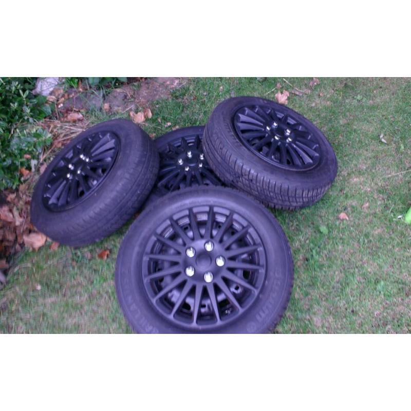 Vw polo tyres and wheels