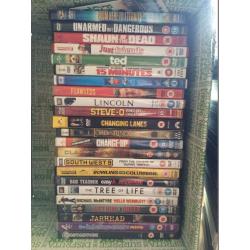 QUICK SALE! MASSIVE LOT OF 75 DVDS GOOD RELEASES IDEAL FOR CARBOOT OR COLLECTION?