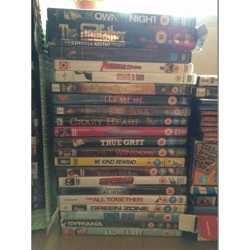 QUICK SALE! MASSIVE LOT OF 75 DVDS GOOD RELEASES IDEAL FOR CARBOOT OR COLLECTION?
