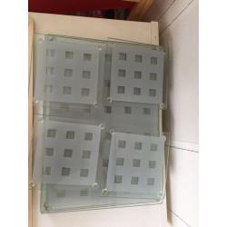 Glass place mats