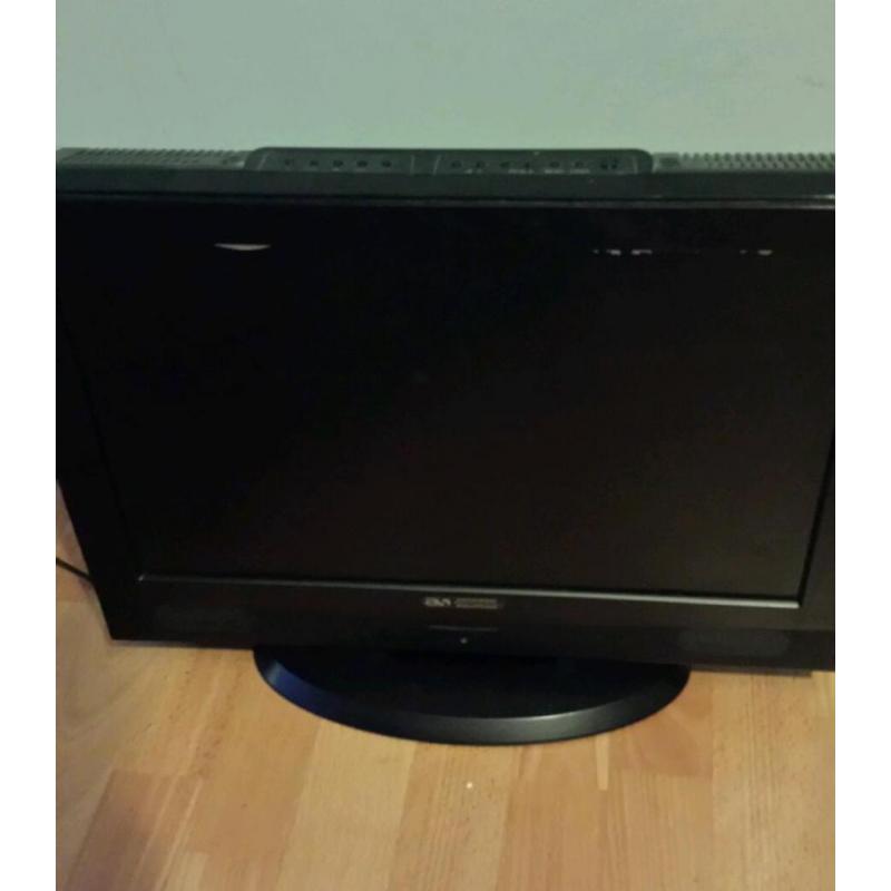17" Television with speaker and remote