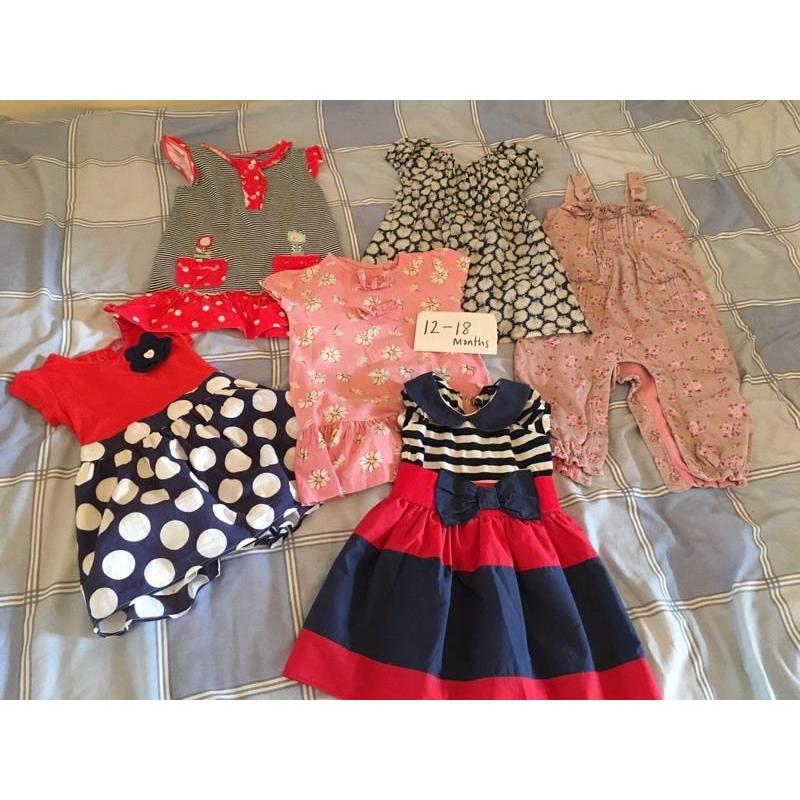 12-18 months girls clothes bundle