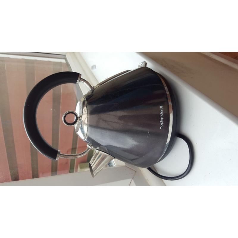 Morphy Richards Black Kettle Spares or Repairs