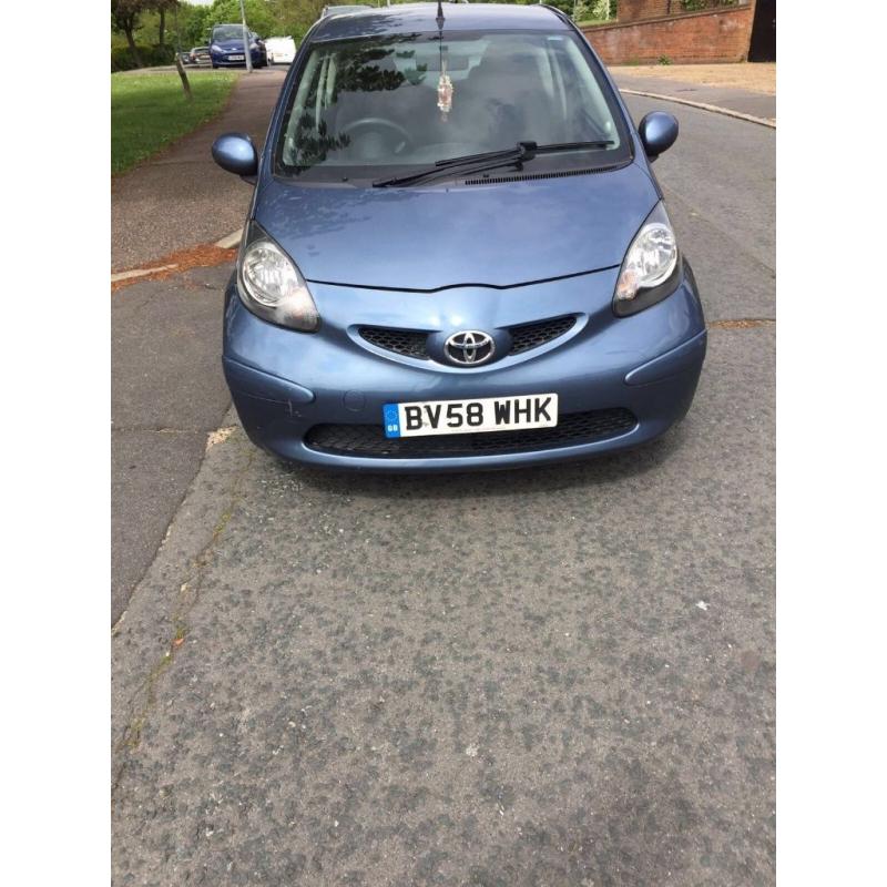 TOYOTA AYGO 2008 37000 WARRANTED MILES 1 YEAR MOT HPI CLEAR FULL DEALER SERVICE HISTORY