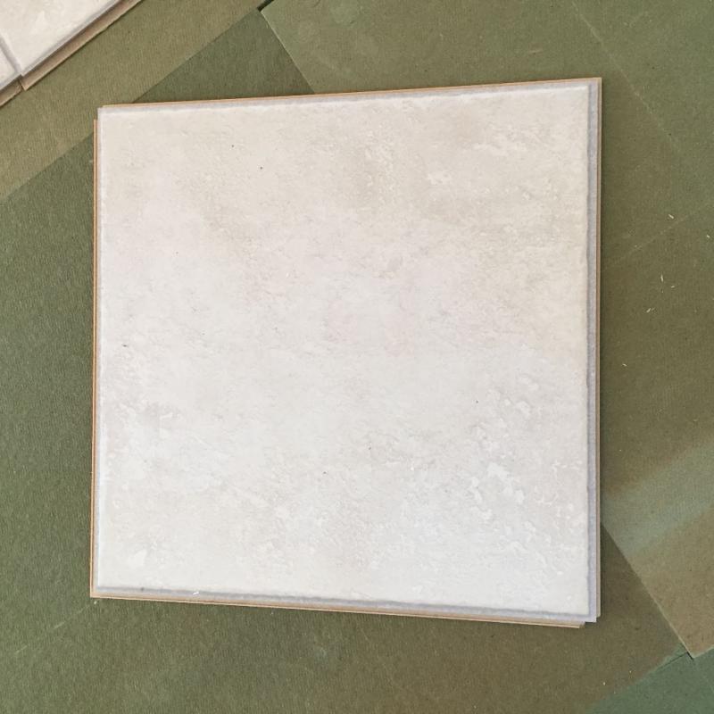 Tile effect laminate flooring