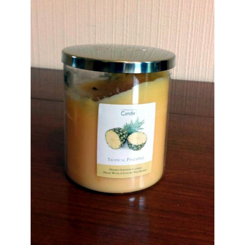 Tropical Pineapple scented candle