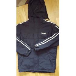 lonsdale navy jacket 11-12 years
