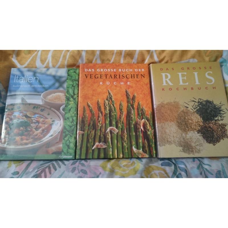 3 German cookery books