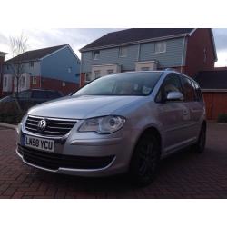 Vw turan stunning very low mileage 28k 1 lady owner from new 7 seater auto