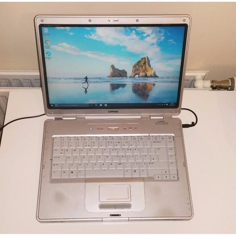 HP Compaq V5000 Windows 10 Intel 1.46 Ghz 2GB RAM 80GB HDD Open Office Laptop PC Computer Notebook