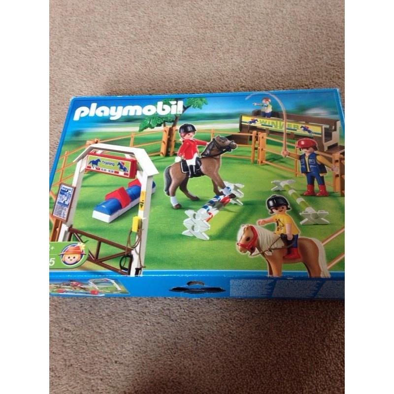 Playmobil horse riding set