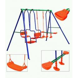 Swing set and separate slide