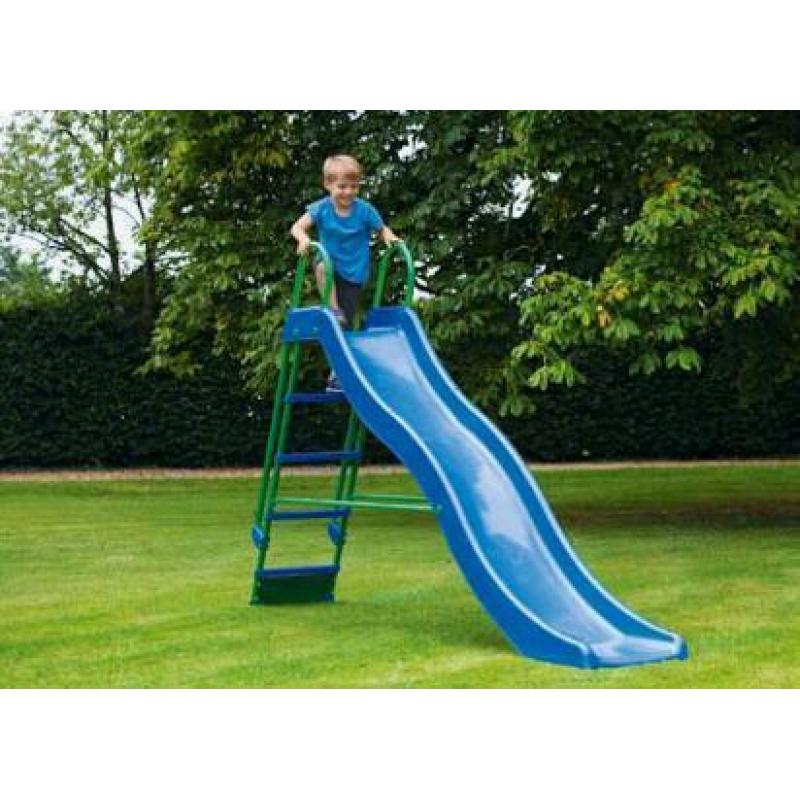 Swing set and separate slide