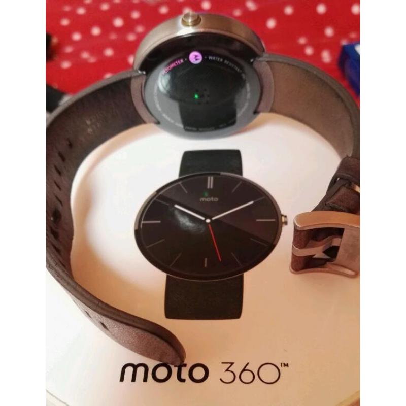 Moto 360 android smartwatch