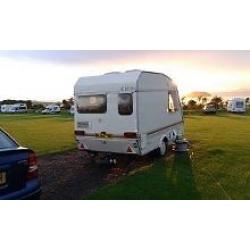 2 Berth Caravan EXTREMELY Lightweight (549kg) - completely dry, serviced, can be towed by ANY car
