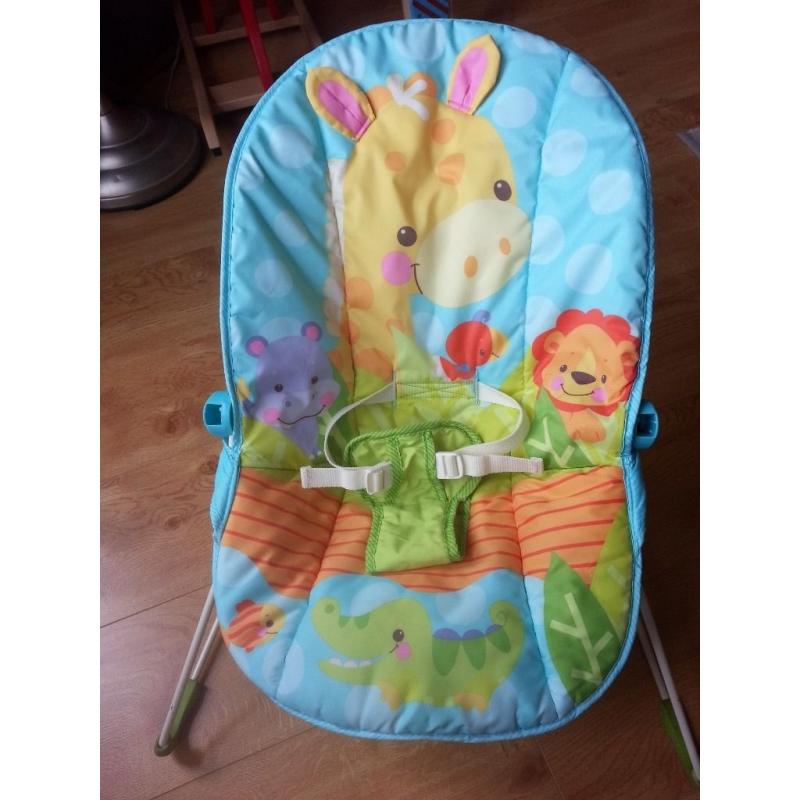 Fisher Price calming vibrations baby bouncer