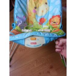 Fisher Price calming vibrations baby bouncer