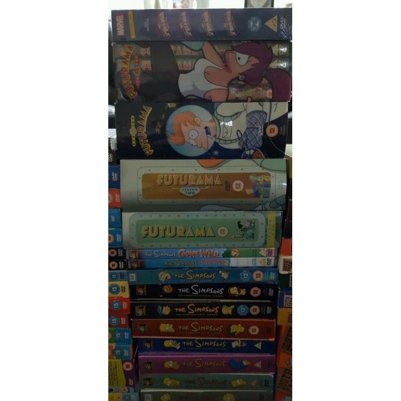 DVD job lot animated shows