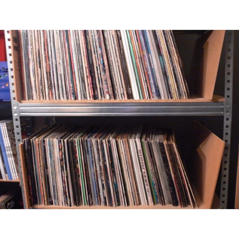 LP's, 12'' 7'' and Large cds collection Purchased for cash