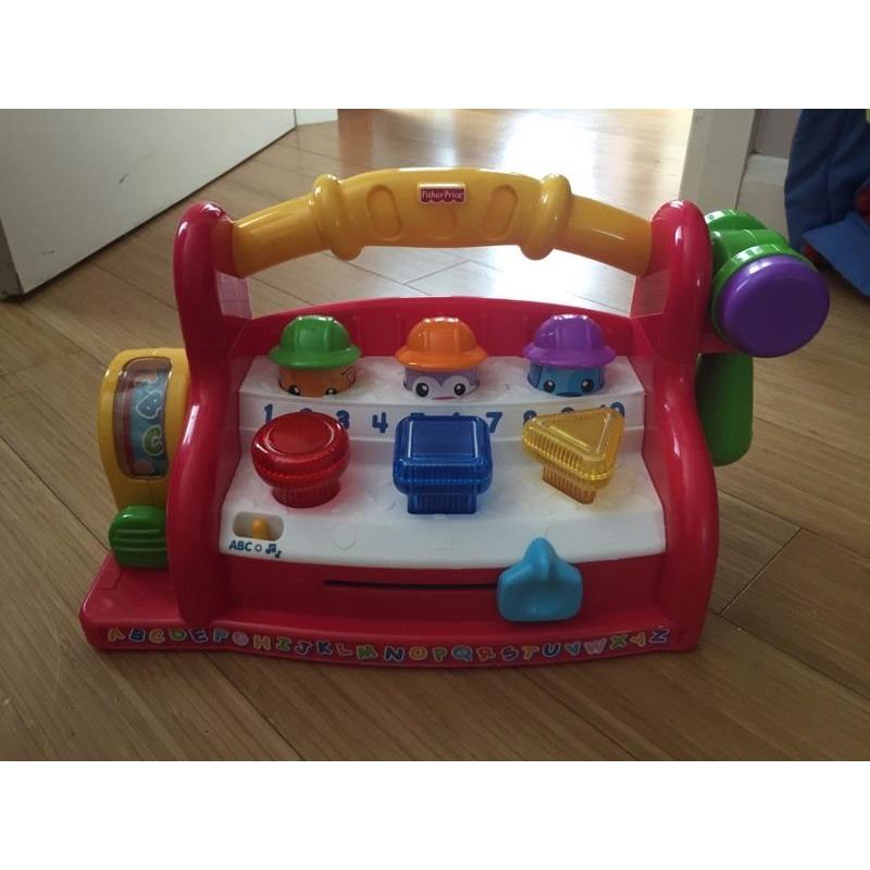 Fisher Price Laugh & Learn tool bench