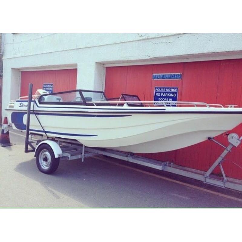 Stratos Bowrider/ Speed boat/ Dell Quay Dory Boat. Fishing. Water sports.
