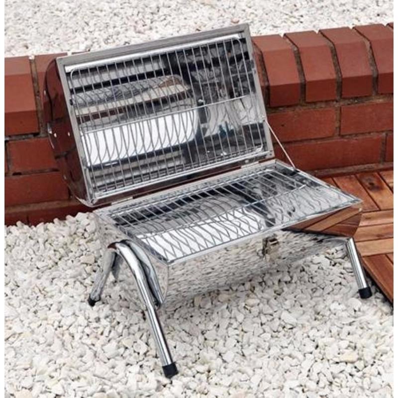 *BRAND NEW* Portable Barrel Stainless Steel BBQ