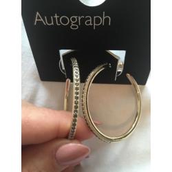 M&S Autograph Gold plated Earrings