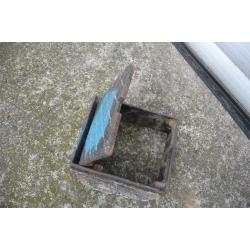 small cast iron manhole mains water tap cover