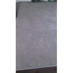 5.1x3.5 m gray carpet rug