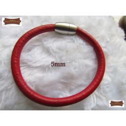 Clearance sale Genuine leather bracelets RED 50pcs Good for car boot/ebay/shops @75p