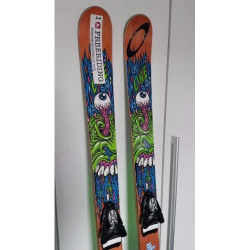 Line Afterbang twin-tip Skis 177cm with Tyrolia Peak 12 bindings