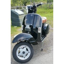 2012 Vespa / lml 125cc 4 Stroke geared learner legal scooter mot'd ready to ride