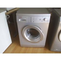 BOSCH 1200 S EXPRESS GREY / SILVER METALLIC WASHING MACHINE fully reconditioned, local delivery avai
