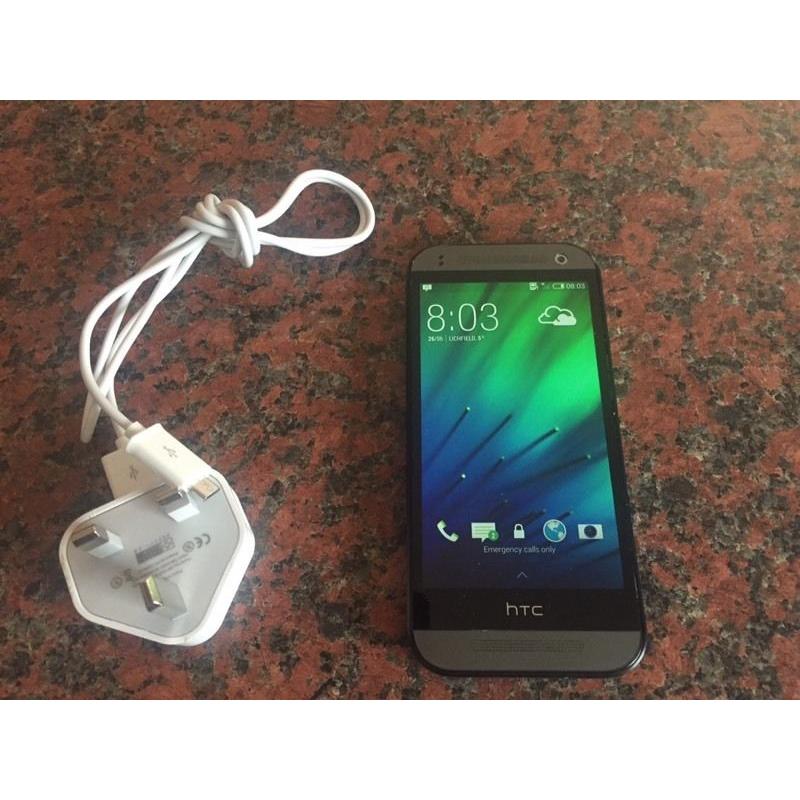 HTC ONE Mini 2 gunmetal unlocked! Very good condition x